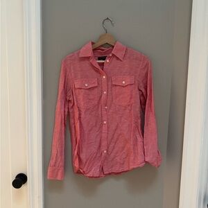 Faded Red Banana Republic Button Down, size XS